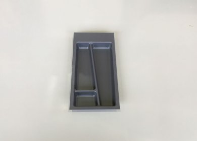 Лоток для столовых приборов Trend II, в ящик 300/450, серый орион матовый