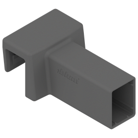 Держатель поперечного релинга AMBIA-LINE, LEGRABOX free, серый орион