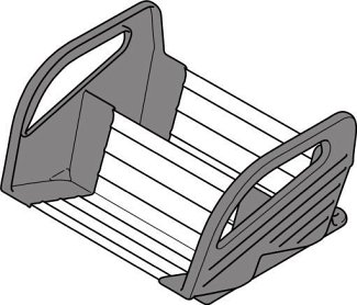 ORGA-LINE, Держатель для специй 300 мм, нержавеющая сталь