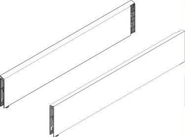 TANDEMBOX intivo, BOXCAP 350мм, белый, комплект