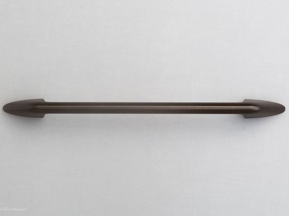 Quadra мебельная ручка-скоба 192-224 мм графит