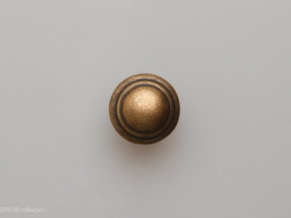 FB060 мебельная ручка-кнопка старая бронза