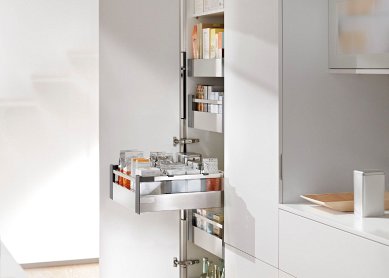 Внутренний ящик TANDEMBOX antaro (высота С 192, глубина 400 мм), нержавеющая сталь