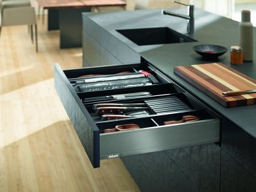 LEGRABOX pure в сборе (M 90,5, 400 мм), серый орион