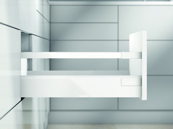 Ящик TANDEMBOX antaro (192х300) с TIP-ON BLUMOTION, под саморезы, бел., вес ящика от 10 до 20 кг